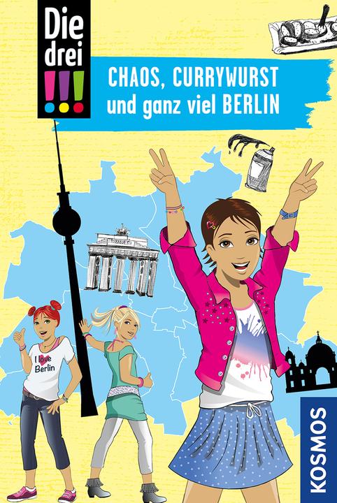 Image du produit Kosmos Die drei!!!, Chaos, Currywurst und ganz viel Berlin (Allemand, Kirsten Bird, 2020)
