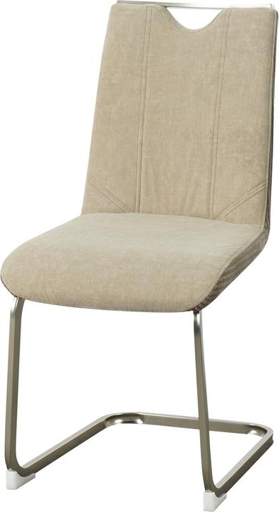 Produktbild HTI-Living Schwingstuhl Taupe/Cord 2er Set Emrys