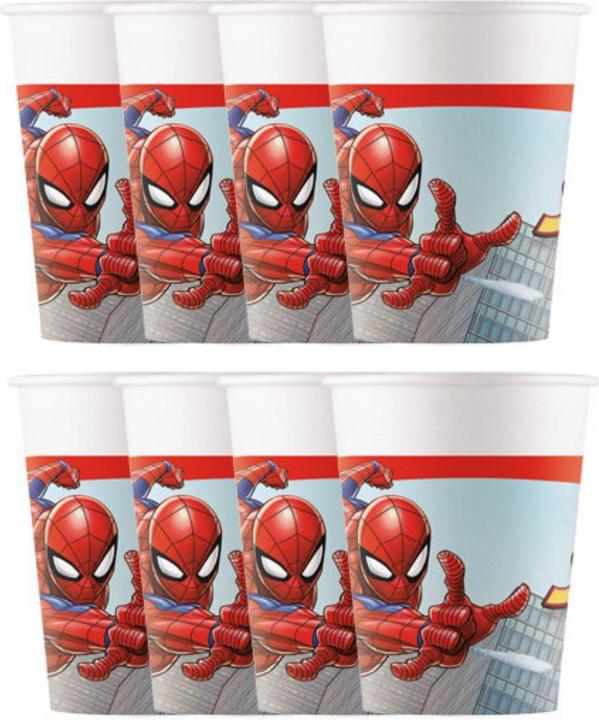 Actual product image Spiderman Paper Cup ml (8 x)
