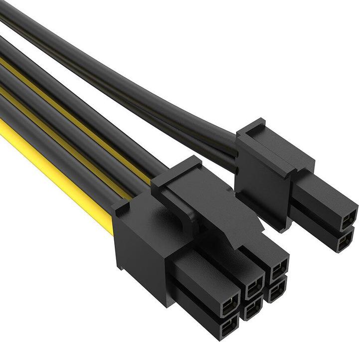 Produktbild Akasa 12V ATX 8 Pin zu 6+2 Pin PCIe-Kabel