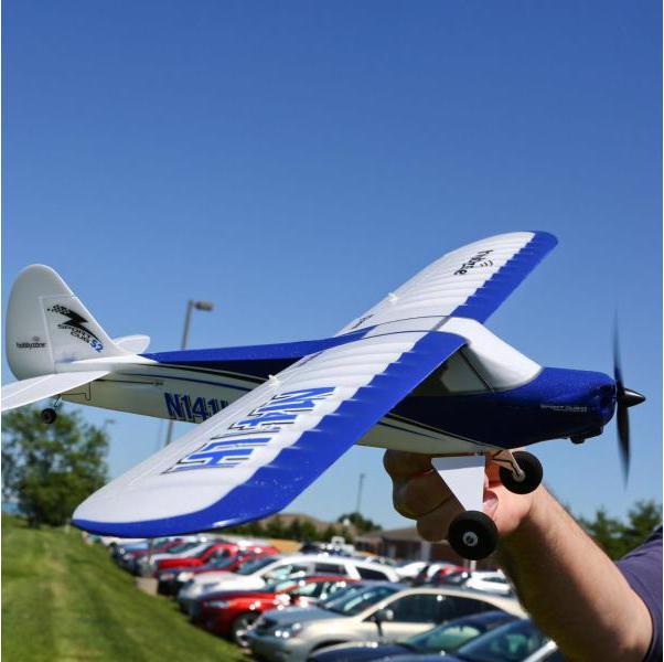 Immagine prodotto Hobbyzone Sport Cub S2 616mm motore elettrico ad ala alta BNF Basic incl. SAFE (Motore multiplo)