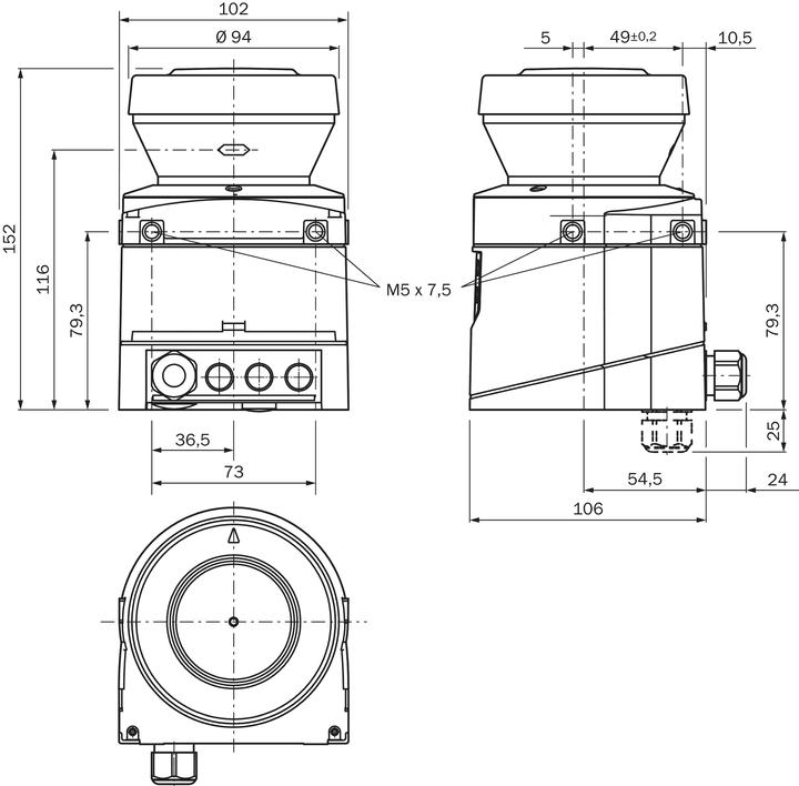 Actual product image Sick S30B-2011BA (1D barcodes)