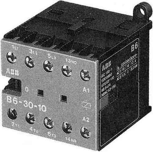 Actual product image ABB B6-30-10-F B Contactor, 240 V Coil, 3 Pole, 20