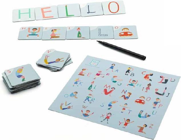 Image du produit Yogi Fun Aimants Yoga ABC (Anglais, Allemand, Français, Italien)