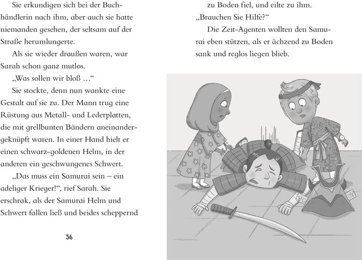 Produktbild Die Zeit-Agenten 6. Die Mission des Samurai (Deutsch, S. J. King, Esther Hernando, DK Verlag - Kids, Elsbeth Ranke, 2025)