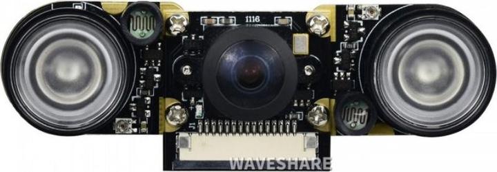Produktbild WaveShare Raspberry Pi Fisheye Kamera (H) mit Infrarot Nachtsicht