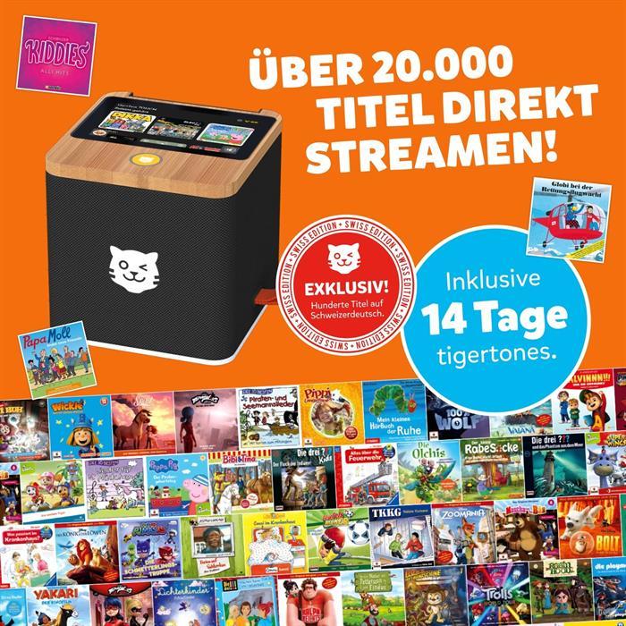 Actual product image Tigermedia Tigerbox Touch Plus - Swiss-Edition (Swiss German, German)