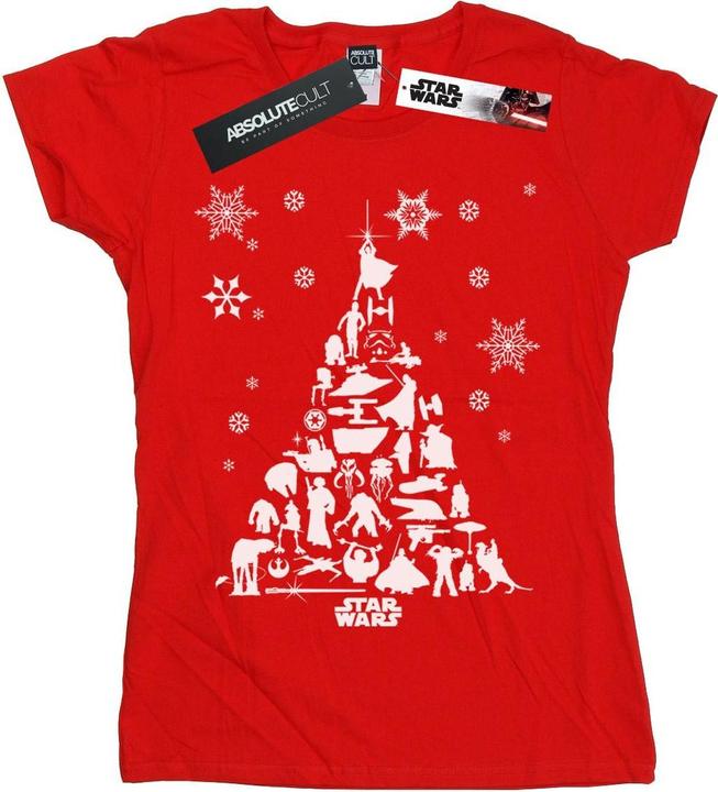 Star Wars Christmas Tree TShirt (S)