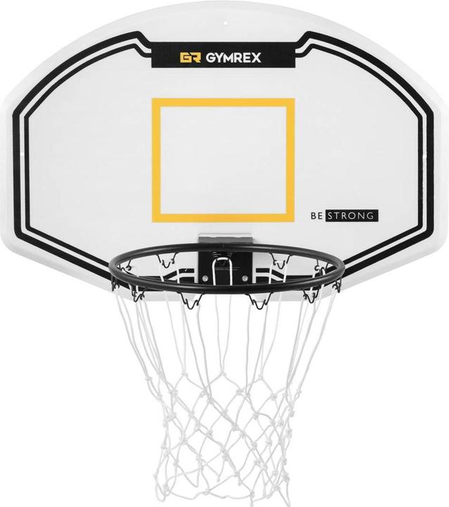 Actual product image Gymrex Basketballbrett mit Korb 91x61 cm wetterfest Basketballring Ø 42,5 cm Korbanlage