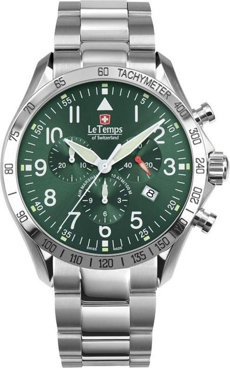 Le Temps Air Marshall (Chronograph, 43 mm)