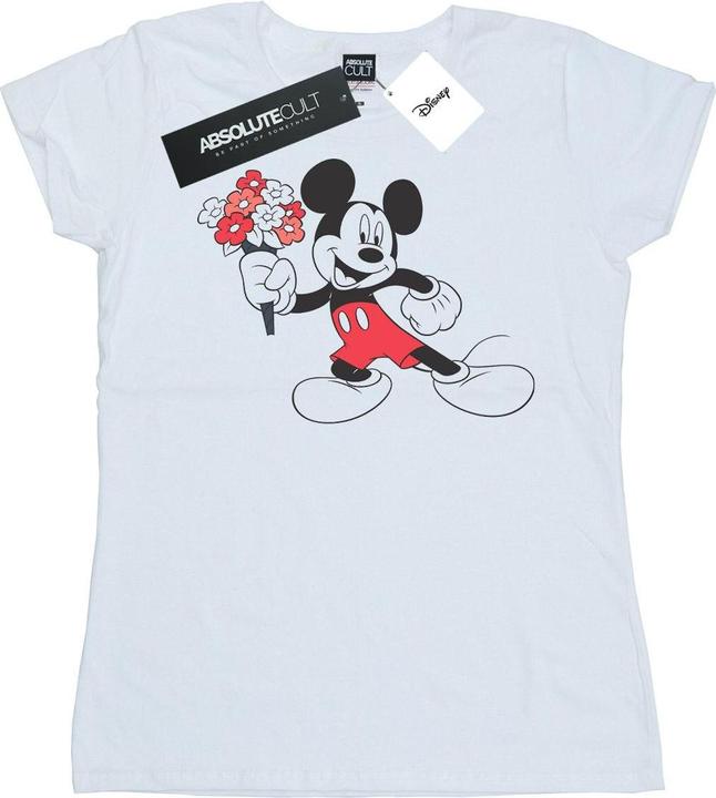 Disney Mickey Mouse Flowers TShirt (L)
