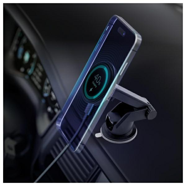 Produktbild 3MK Accessories - Car MagCharger™ for Wi ndow & Dashboard