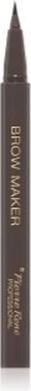Actual product image Pierre Rene Professional PIERRE RENE Brow Maker pisak do brwi Dark Brown 0,5g (Dark brown)