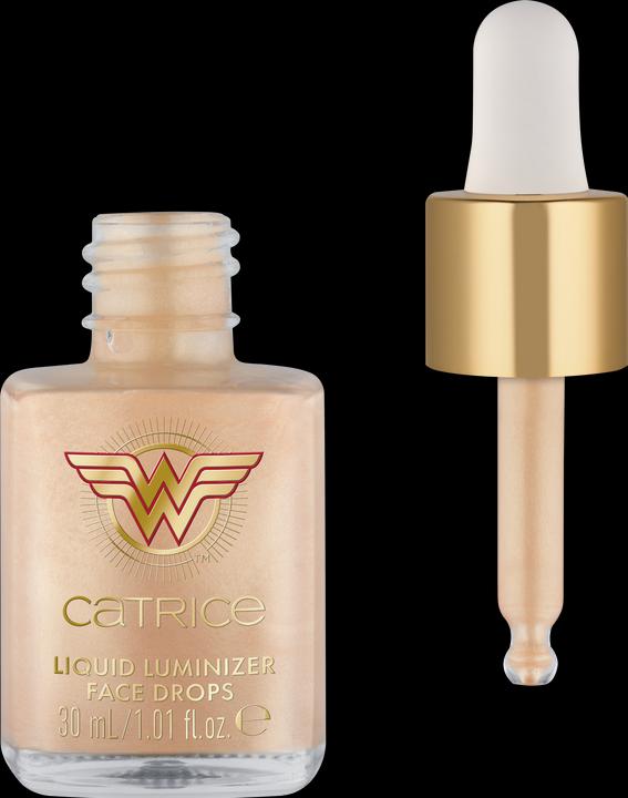 Actual product image Catrice Wonder Woman Liquid Luminizer Face Drops (12 ml)