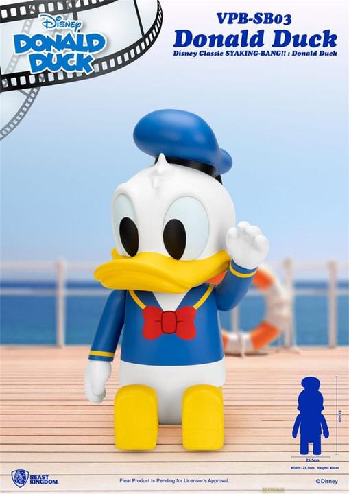 Produktbild Beast Kingdom Disney Syaing Bang Vinyl Spardose Mickey and Friends Donald Duck 53 cm