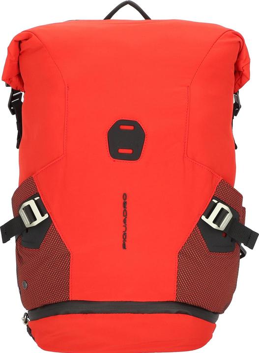 Image du produit Piquadro Nylon, Textile Backpack, Red, Laptop And Ipad Wallet Ke