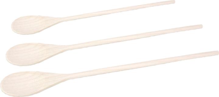 Natura Punto Set di 3 cucchiai da cucina in legno