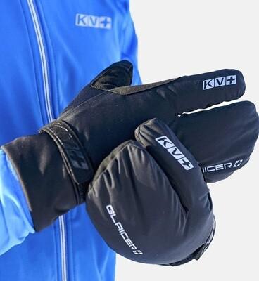 Actual product image KV+ GLACIER winter, cross-country ski gloves black (XS)