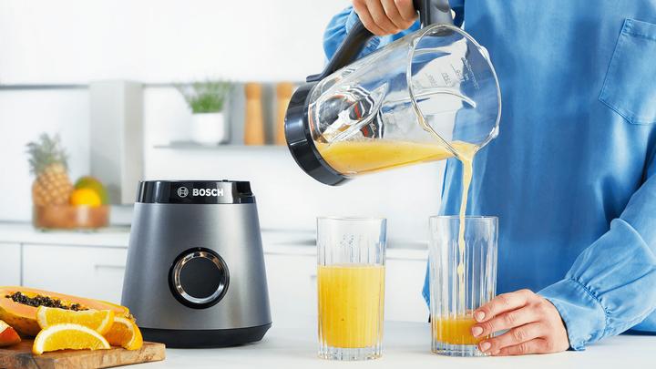 Productafbeelding Bosch Hausgeräte MMB6174S VitaPower Blender, 1200 W, Zilver (1200 W)