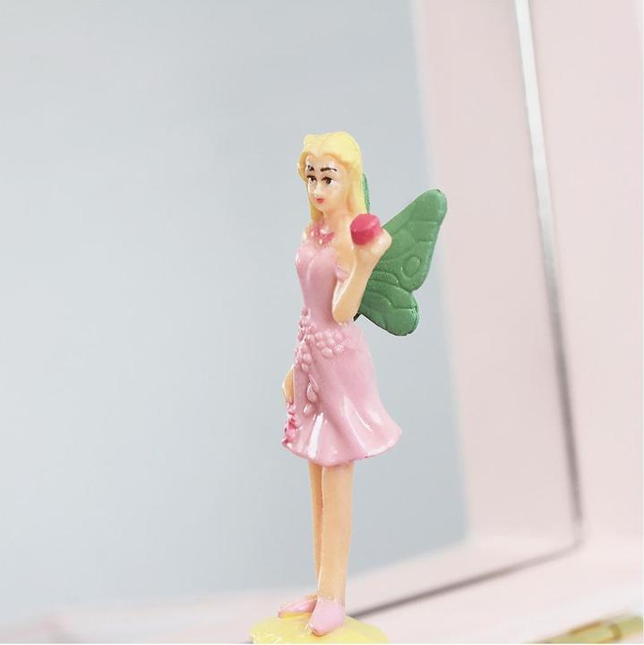 Actual product image Trousselier Jewellery box with music, flower fairies, noctilucent.