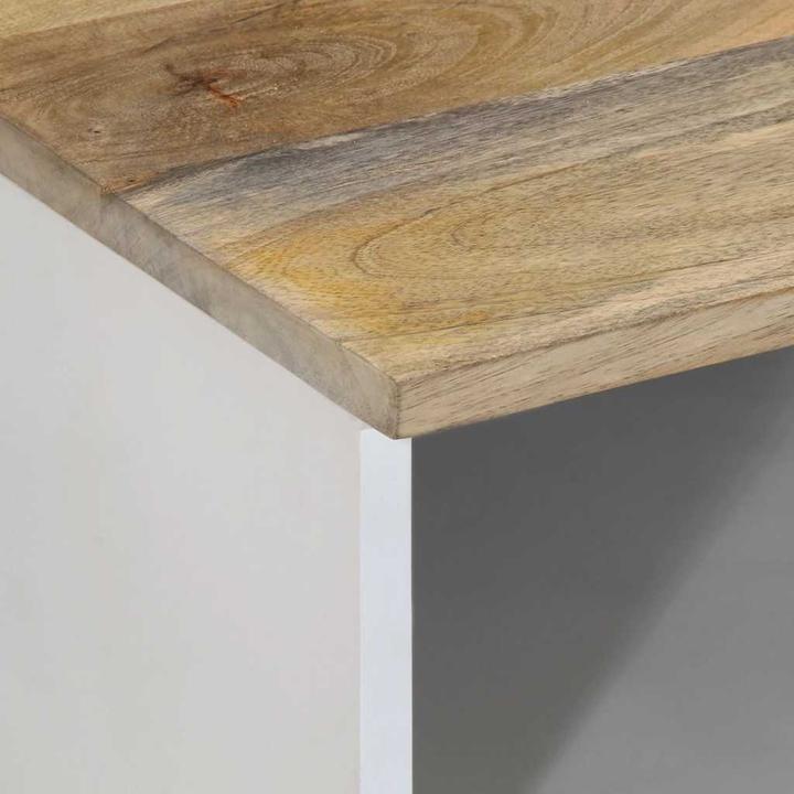 Image du produit VidaXL Meuble TV 100x33,5x46 cm en bois massif de manguier