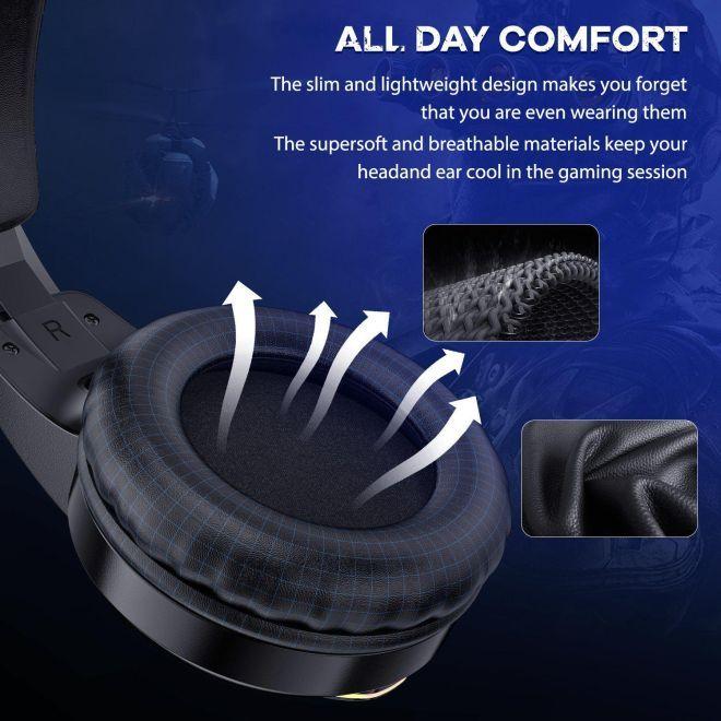 Immagine prodotto Onikuma K16 Cuffie da gioco over-ear con microfono (Cablato)