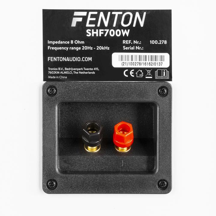 Actual product image Fenton Floorstanding Loudspeaker Pair SHF700W White, Detail colour: White (1 pair, 200 W)