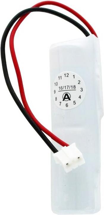 Produktbild AccuCell Batterie für Daitem 2 CR-2PE/BN, BATV-23, BATV23 (1 Stk., CR2, 850 mAh)