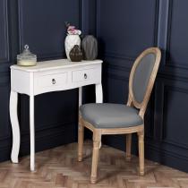 Produktbild Home Deco Factory Stuhl eleonor grau