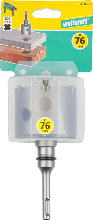 Produktbild wolfcraft wolfcraft 1 Bohrkrone HM, SDS-Plus Schaft ø68mm (68 mm)