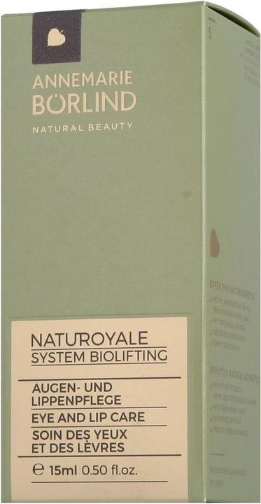 Actual product image Annemarie Börlind Biolifting eye & lip contour cream (Crème, 15 ml)