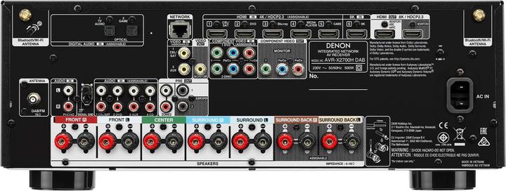 Image du produit Denon AVR-X2700H (7.2 canaux, DAB+)