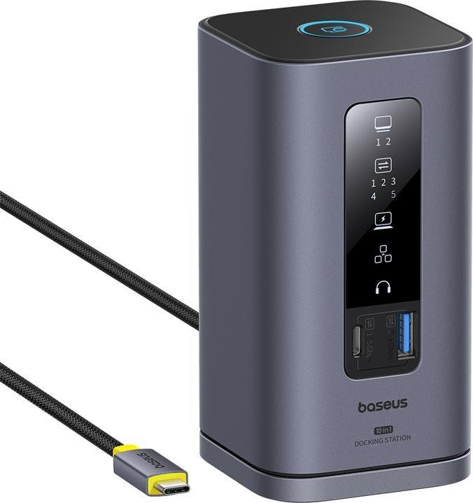 Baseus Spacemate 10-in-1 docking station (MAC) (USB-C, 10 Havens)