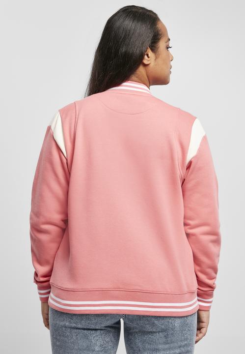 Actual product image Urban Classics Ladies Inset College Sweat Jacket (5XL)