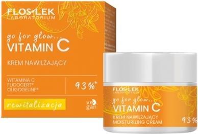 Image du produit Floslek Laboratorium Go For Glow Crème hydratante à la vitamine C pour le jour et la nuit 50 Ml (50 ml, Crème de jour)