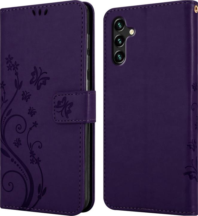 Produktbild Cadorabo Flower Book Hülle (Samsung Galaxy A13 5G)
