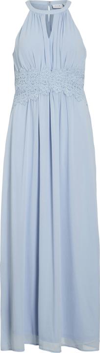 Vila Falten Neckholder Maxikleid (40)