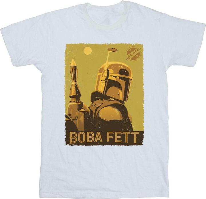 Star Wars The Book Of Boba Fett Planetary Stare TShirt