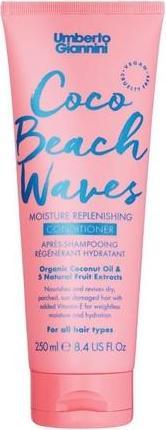 Image du produit Umberto Giannini Coco Beach Waves Après-shampooing nourrissant pour cheveux secs et abîmés à l'huile de coco fruitée