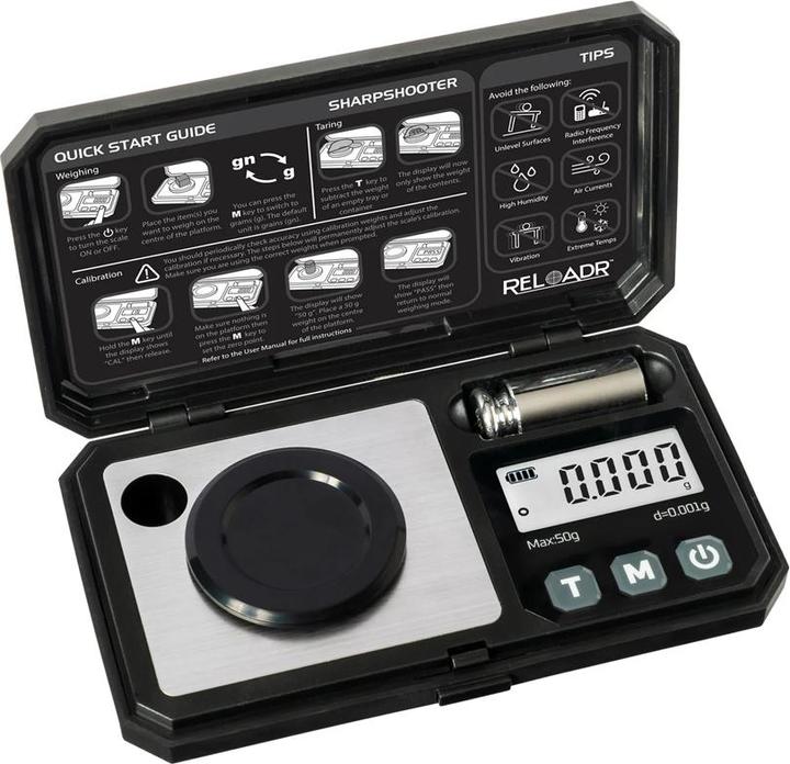 Produktbild OnBalance On Balance Sharpshooter Reloading Scalte Kit 50 x 0.001g