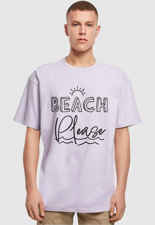 Actual product image Merchcode Beach Please Heavy Oversized Tee - 118121 (4XL)