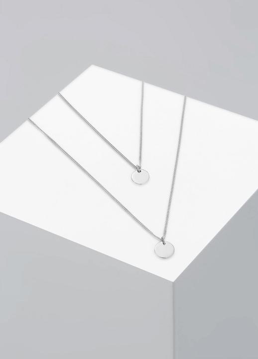 Immagine prodotto Elli Layering Kreis (Argento, 45 - 50 cm)