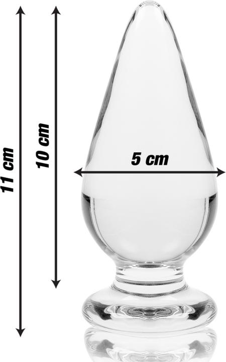 Image du produit Ibiza Nebula Series By ™ - Modèle 4 Plug Anal Verre Borosilicate 11 X 5 cm Clair