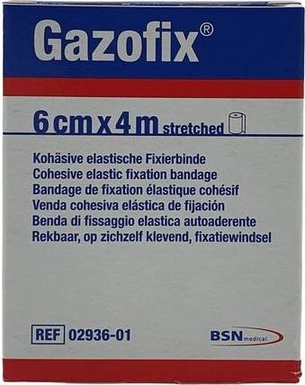 Label énergétique BSN kohäsive Fixierbinde 6cmx4m hautfarben latexfrei