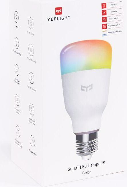 Image du produit Xiaomi Lumière S1 (Couleur) (E27, 8.50 W, 800 lm, 1 x, F)