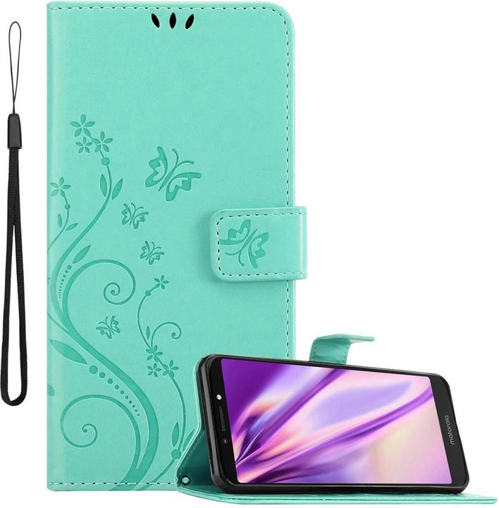 Image du produit Cadorabo Couverture du livre de fleurs (Motorola Moto E5 Plus)