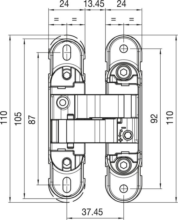 Produktbild Krona Koblenz Türband K1019 weiss