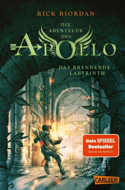 Produktbild Die Abenteuer des Apollo 3: Das brennende Labyrinth (Rick Riordan, Deutsch)