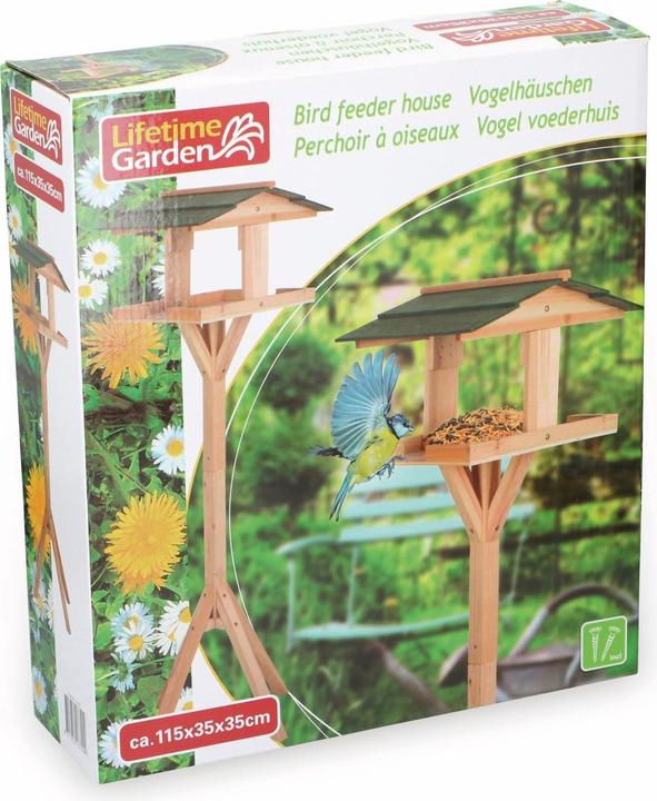 Immagine prodotto Lifetime Mangiatoia per uccelli con supporto (115x35x35 cm)
