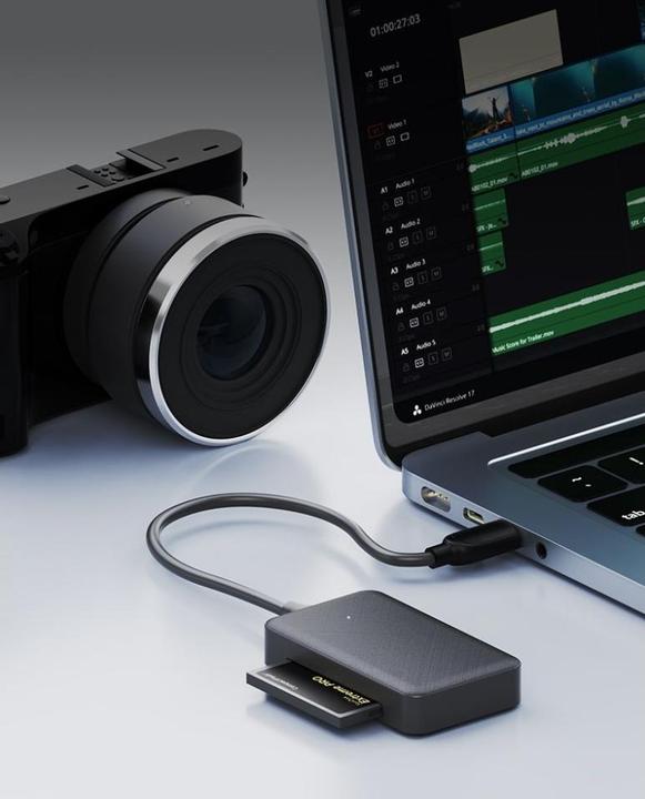Produktbild PowerGuard 4-in-1 USB 3.0 Cardreader CompactFlash SD MicroSD MS